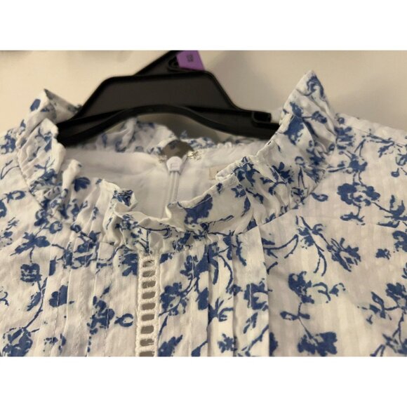 Urban Outfitters x Laura Ashley Maisy Mock Neck Mini Floral Dress Womens Size XS - Picture 4 of 14